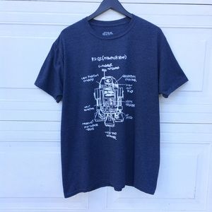 Star Wars R2D2 graphic tee